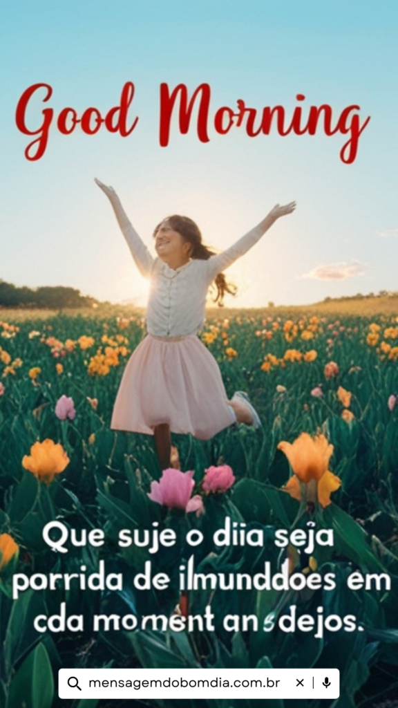 Mensagem de Bom Dia Carinho na Segunda feira