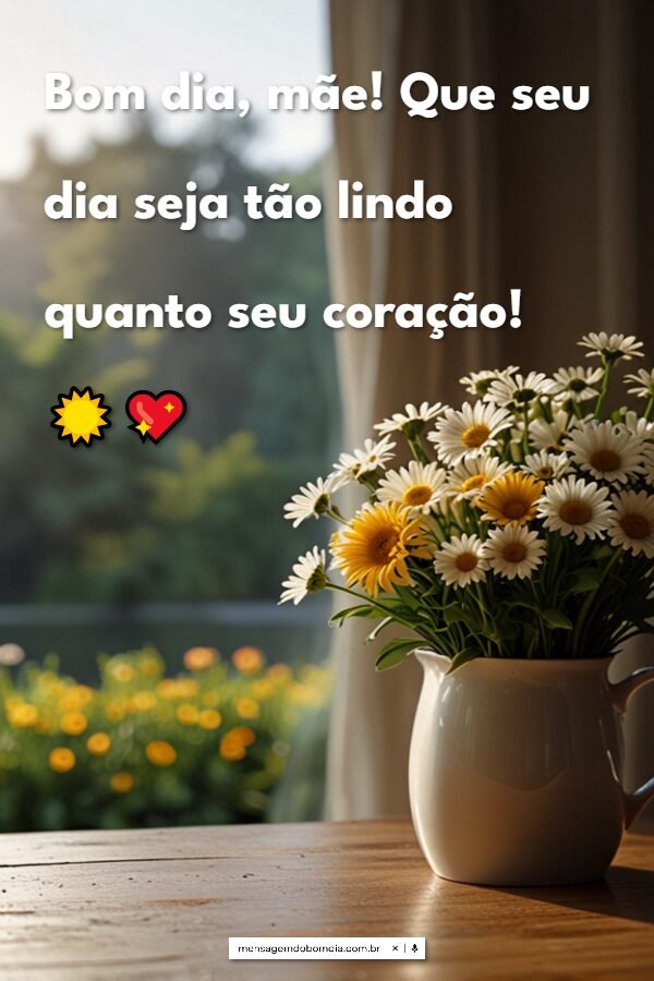  bom dia mãe