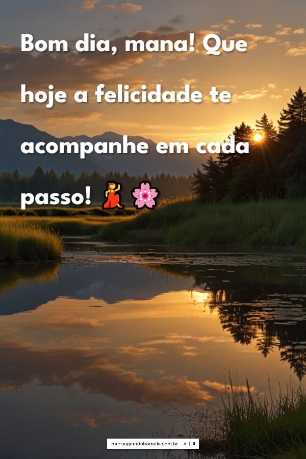 bom dia irmã